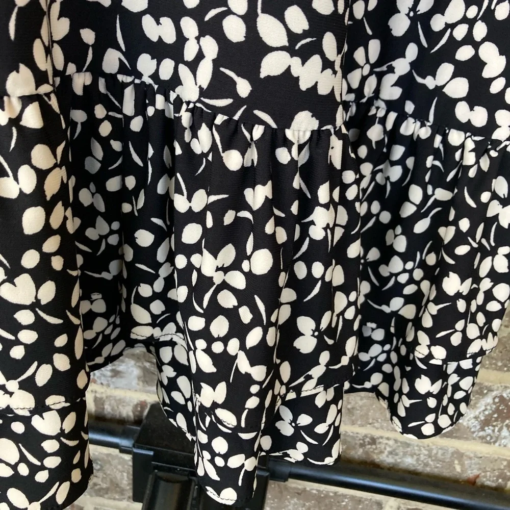Tommy Hilfiger Women's Floral Print Shift Dress with Hem Ruffle size 20W NWT